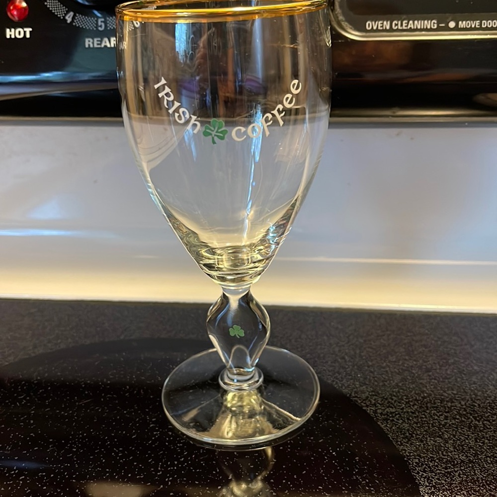 Glass- Irish coffee